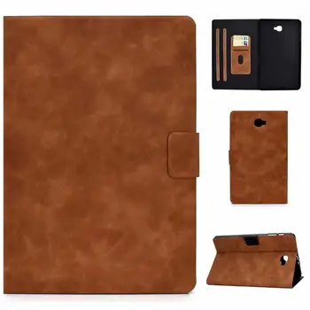 Tablet Case For Samsung Galaxy Tab 10.1 T580 SM-T580 T585 10.1 colių Smart Cover 