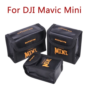Už DJI Mini 2 Sprogimų Baterija Baterijos įdėjimas Saugus Maišelį, Apsauginiai Saugojimo Krepšys DJI Mavic Mini Baterija