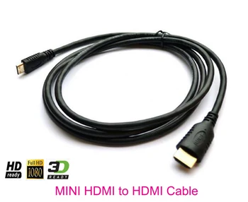 Mini HDMI į HDMI Kabelis Samsung ATIV Tab 5 Planšetinis kompiuteris TV
