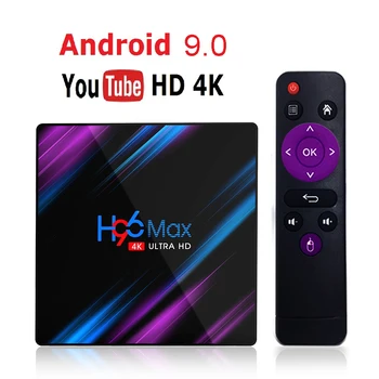 2020 H96 Max Andriod TV Box RK3318 4K HD Andriod Set Top TV Box, Netflix, 