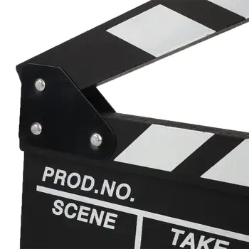 Profesionalus Kino Režisierius Clapper Valdybos Filmo Scena Clapboard Fotografijos Rekvizitai Filmas Šaudymo Priedų