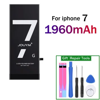 JOUYM Originalus Talpos Telefono Bateriją, Skirta iPhone 7 8 Plius Pakeitimas Bateria 