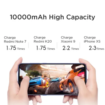 Originalus Xiaomi Redmi Galia Banko 10000mAh USB C Tipo Nešiojamų Įkrovimo Powerbank 10000 Išorės Baterija Poverbank Smart Home