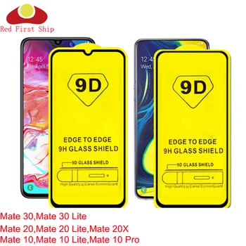 10vnt/daug 9D Grūdintas Stiklas Huawei Mate 30 20 10 Lite Screen Protector Mate 20X padengti kino Filmą 9H MATE Pro 10