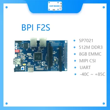 Bananų PI BPI F2S pramoninės klasės valdybos naudoti Plus1(sp7021) dizainas