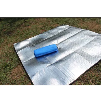 1pc Padas atsparus Vandeniui Aliuminio Folija Stovyklavimo Kilimėlis Sulankstomą Sulankstomas Miega Čiužinys Mat Lauke miega kilimėlis camping матрас-надувной