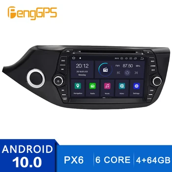 Android 10.0 GPS Navigacija KIA Ceed 2013-2016 M. Venga Touchscreen Multimedijos Headunit DVD Grotuvas FM AM Radijas Su Carplay