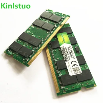 Kinlstuo 4 GB (2 x 2 GB ) DDR2 800MHz 667MHz Nešiojamas Atminties 200-pin SODIMM Nešiojamojo kompiuterio RAM
