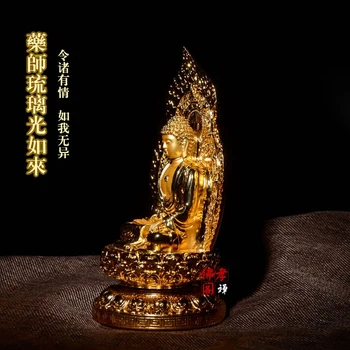 Derva Budos statula, apdailos amatų, namų dekoro, garbinti, Bhaishajyaguru, Medicinos Budos statulėlės Bodhisatvos