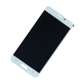 Samsung Galaxy J7 Premjero SM-G610F G610F G610M G610 LCD Ekranas Jutiklinis Ekranas skaitmeninis keitiklis Surinkimas Nemokamas Pristatymas