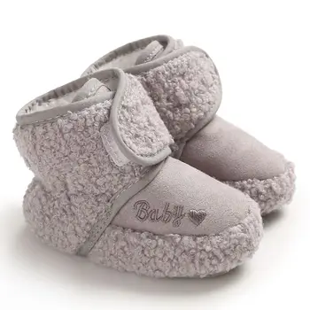 Kūdikių Sniego Batai Batai Kūdikių mergaitės berniukai sniego batai batai mados šilta viduje baby kūdikio batai vaikiška avalynė