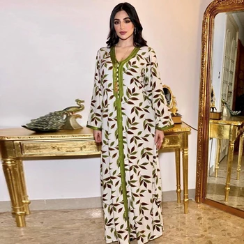Satino Kaftan Maroko Dubajus Abaja Musulmonų Suknelė, Hijab Turkija Suknelės Abayas Moterų Apdaras Femme Longue Musulman De Režimas Vestidos