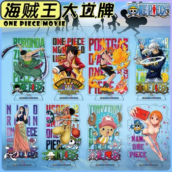 16cm Anime ONE PIECE Pav Akrilo Stendas Modelis Žaislai Marco & Ace Veiksmų Skaičiai Apdailos Cosplay, Anime Mėgėjams Surinkimo Dovanos