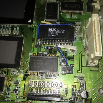 Pakeisti BIOS Mikroschemą MX29LV160TMC-90 įkrovos tvarkyklę už Dreamcast VA1 VA2 motininės Plokštės Remontas, Dalys