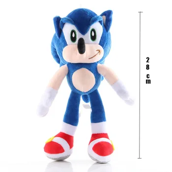 Naujas Deluxe Sonic Ežys Kostiumas Vaikų Žaidimo Sonic Simbolių Greičiau Herojus Cosplay Vaikai Vaikai Anime Helovinas Kostiumas Jumpsuit
