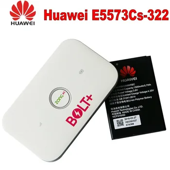 Atrakinta Huawei E5573 E5573s-322 Cat4 150mbps Originalus Wireless Mobile Pocket Mifi Wifi Router