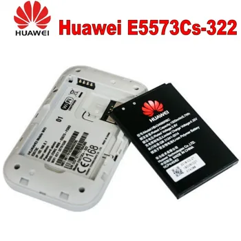 Atrakinta Huawei E5573 E5573s-322 Cat4 150mbps Originalus Wireless Mobile Pocket Mifi Wifi Router