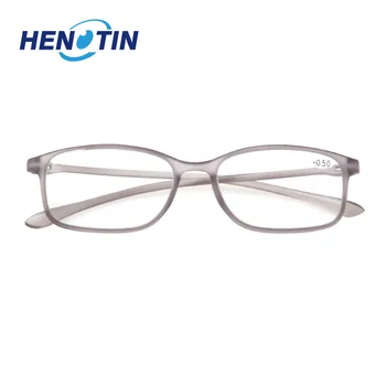 HENOTIB super kietas anti-nuovargio skaitymo akiniai vyrams ir moterims šviesos skaitytojai 1.01.52.02.53.03.54.05.06.0