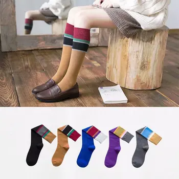 YAXIAN harajuku mielas kojinės Ilgos labai 2018 NAUJA, Moterų Žiemos Rudenį korėjos hipster Ulzzing Japonijos Kelio kojinių Kawaii odiniai batai