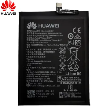 Originalus 4000mAh HB446486ECW Mobiliojo Telefono Baterija Huawei P20 lite (2019) / P Smart Z STK-LX1 ANE-AL00 TL00 ANE-LX1 LX2 LX3