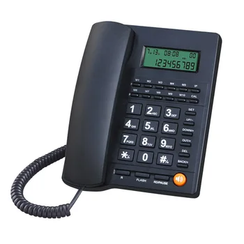 Corded Skambintojo ID, Telefonas su Garsiakalbiu, skirtas Namų ir Biuro Laidinio Fiksuotojo ryšio Telefono Nustatyti Paprastas Analoginis Darbalaukio Telefonai