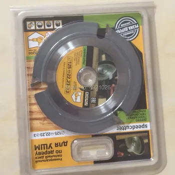 Nemokamas pristatymas 125mm 3T, diskinio Pjūklo Ašmenys Multitool Šlifuoklis Pamačiau Diską Karbido Antgaliais Medienos Pjovimo Diskas