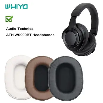 Whiyo 1 pora Pakeitimo Gaubteliai Audio-Technica ATH WS990BT Ausines Rankovės Ausies padas Pagalvės apsauginės ausinės Padengti Puodeliai