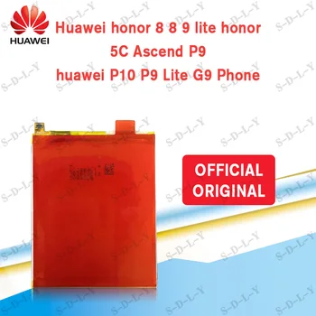 Originalus 3000mAh HB366481ECW Baterija Huawei honor 8 /8 9 lite garbę 5C Ascend P9 