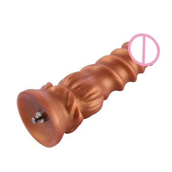 Spiralės strapon silikono briaunuotas dildo už Hismith Premium KlicLok Sekso Mašina, vilkas siurbtukas dildo čiuptuvas dildo moterims