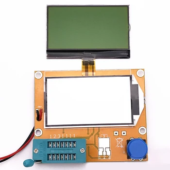 Rezistorius Vaizdo MOSFET Kondensatorių ESR Tranzistorius Testeris Diodas Testas, Kablys, Daugiafunkcinis LCD -T4