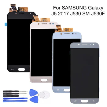 Aukštos Kokybės LCD Samsung Galaxy J5 2017 J530 SM-J530F Ekranas skaitmeninis keitiklis Asamblėjos Pakeitimo Pantalla Samsung