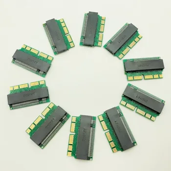 10VNT NVMe PCIe M. 2 M Klavišą M2 SSD Adapterio plokštę už 
