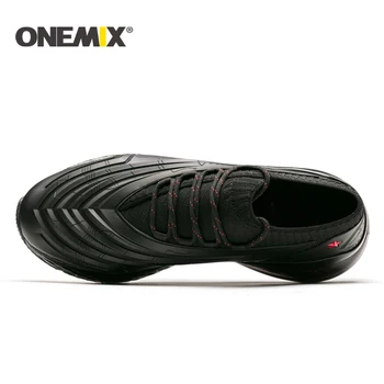 ONEMIX 2020 vyrai sportbačiai, sportiniai bateliai vyrams smūgio absorbcijos pagalvėlė minkšta lauko bėgimo bateliai Oro pagalvės vaikščiojimo batai vyrams