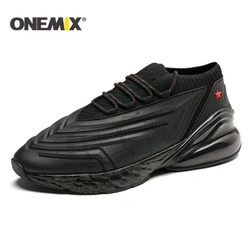 ONEMIX 2020 vyrai sportbačiai, sportiniai bateliai vyrams smūgio absorbcijos pagalvėlė minkšta lauko bėgimo bateliai Oro pagalvės vaikščiojimo batai vyrams