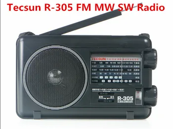 Mažmeninės prekybos-Wholesal Tecsun R-305 FM, MW, SW TV Juostų Pasaulyje Nešiojamosios Radijo