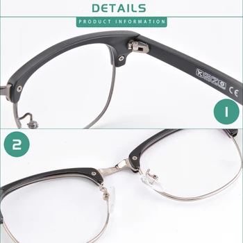 Photochromic Progressive Multifocal skaitymo akiniai vyrams, moterims, Metalo vintag akinius toliaregystės Stabdžių spinduliuotės recepto