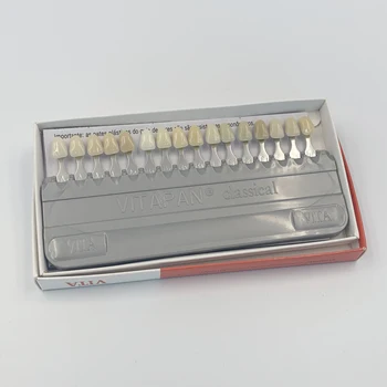 Dantų Balinimo ProductsGuide Odontologijos Medžiagos, Vita 16Colors Danties Modelis Kolorimetrinis Plokštė Danties Formos Dizainas Grožio Prietaisas