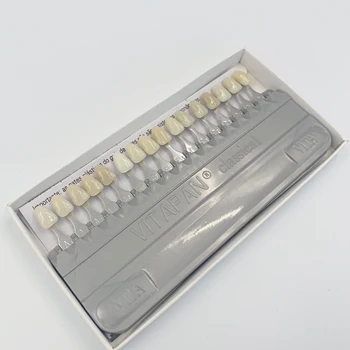 Dantų Balinimo ProductsGuide Odontologijos Medžiagos, Vita 16Colors Danties Modelis Kolorimetrinis Plokštė Danties Formos Dizainas Grožio Prietaisas