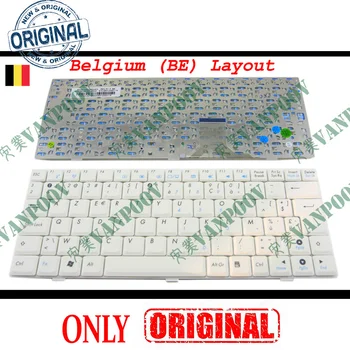 Naujoji klaviatūra AZERTY Išdėstymas Notebook Laptop klaviatūros ASUS EeePC 1000 1000H 1000HA 1000HD Serijos Balta Belgija BŪTI V021562HK3