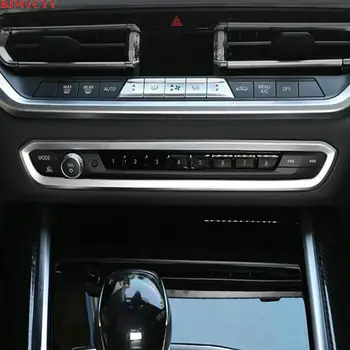 BJMYCYY BMW 3 Serijos G20 G28 325li 2020 ABS dekoratyvinis rėmelis automobilio centrinio valdymo skydelis tomas