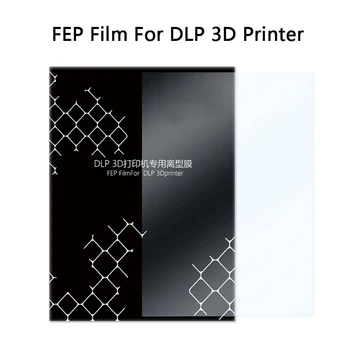5 Vnt. / daug FEP Kino Aukštos Kokybės Plastiko, Lygaus Paviršiaus, ir 0,15-0,2 mm Patvarus LCD 3D Spausdintuvas 140x200mm