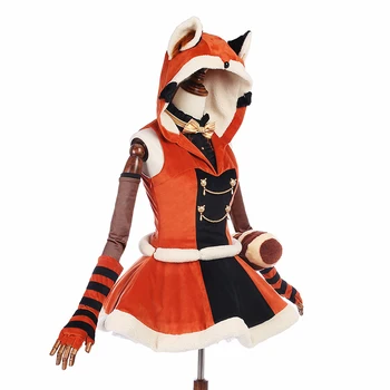 Pasirinktinis dydis LoveLive Gyvūnų Meškėnas Gėlių puokštė Kotori Minami cosplay kostiumai dress helovinas kostiumai moterims Anime drabužiai