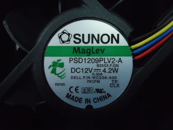 Už Sunon PSD1209PLV2-A B3553.F.GN DC12V 4.2 M Serverio Aušinimo Ventiliatorius 4-wire PWM 90x90x32mm WC236-AOO