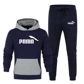Rudenį ir žiemą pora tendencija gatvės viršuje kostiumai vyriški laisvalaikio spausdinimo puloveris sporto hoodies vyrų mados letter spausdinimo gaubtu