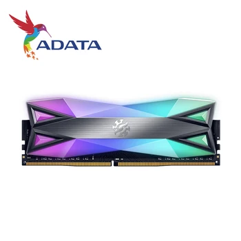 ADATA XPG DDR4 D60G RGB 16GB (2x8GB) 3200MHz PC4-25600 U-DIMM Darbalaukio Atminties CL16 2x Dual-channel 3200 MHz 3600mhz
