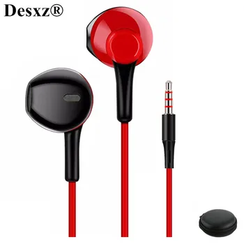 D3 ausinės Laidinės ausinės su triukšmo šalinimo funkcija ir mikrofonas, patogus stereo xiaomi 