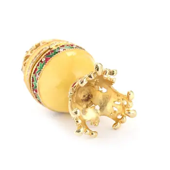 Karšto Aukso Faberge Kiaušinių Rankomis Dažyti Papuošalai Pakabukas Dėžutė Dovana Velykų Namų Dekoro