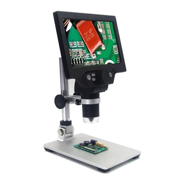 KKMOON G1200 Skaitmeninis Elektroninis LCD Nuolat Priartinimas Vaizdo Mikroskopu Nešiojamų 12MP Litavimo Mikroskopas su 8 Led