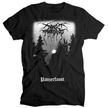 Darkthrone Panzerfaust T Shirt Juoda Ekstremalaus Metalo Grupė