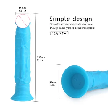 10 greičio Tikroviškas Dildo, Vibratoriai siurbtukas Sekso žaislai Moterims, Dirbtinės Varpos Analinis Kaištis Moterų Masturbacija Sekso Produktai